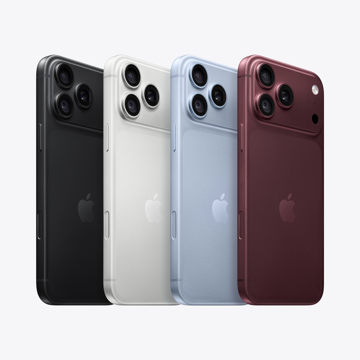 iPhone 18 Pro en sus cuatro colores